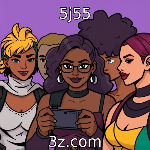 5j55 : Aumento da diversidade nos personagens de jogos