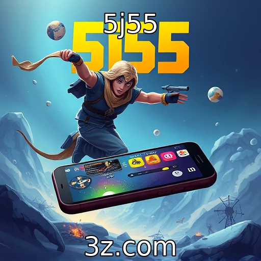5j55 : Crescimento do mercado de jogos em dispositivos móveis